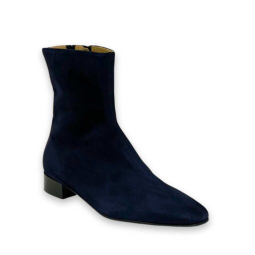 KARINA ENKELLAARS SUEDE leest Kate inkt Blauw